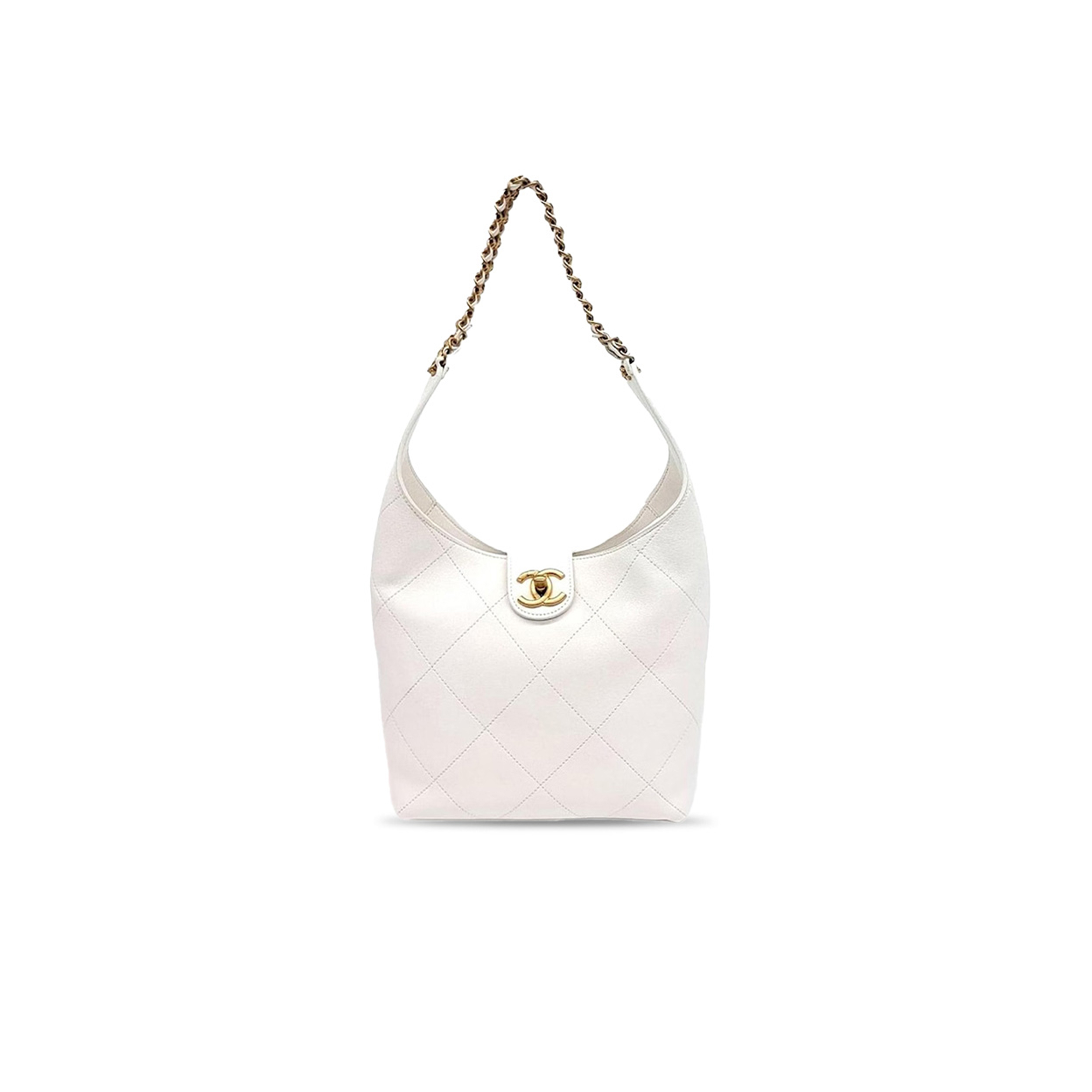 CHANEL 25P HOBO BAG (27*23*21cm)